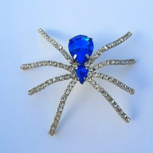 Spider pin, brooch